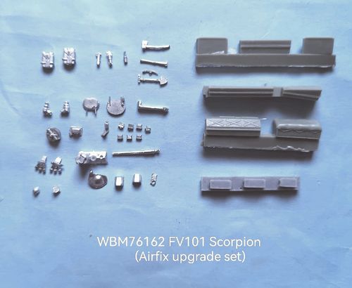 WBM76162, 1/76th scale FV101 Scorpion Detailing set (for Airfix)