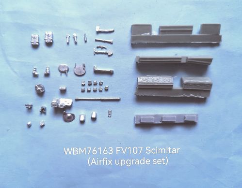 WBM76163, 1/76th scale FV107 Scimitar Detailing set (for Airfix)
