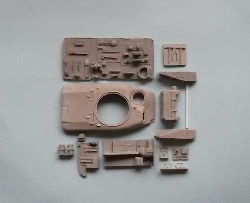 WVC48002, 1/48th scale Canadian Ram MkII Series 4 Kangaroo conversion (M3 parts with sub turret)