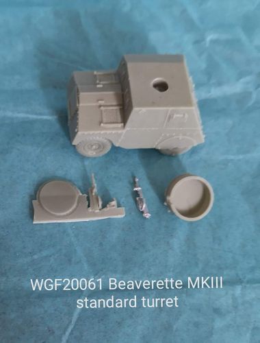 WGF20061, 1/72nd scale Beaverette MkIII standard turret