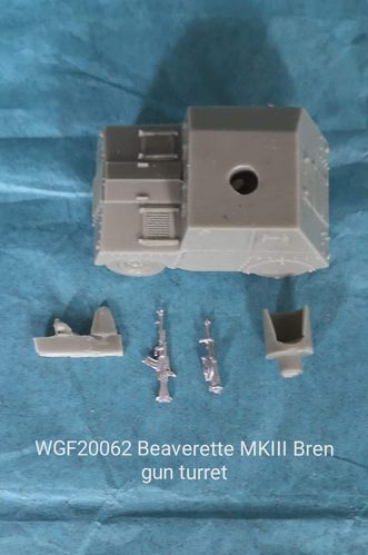 WGF20062, 1/72nd scale Beaverette MkIII Bren Gun turret