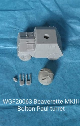 WGF20063, 1/72nd scale Beaverette MkIII Bolton Paul turret