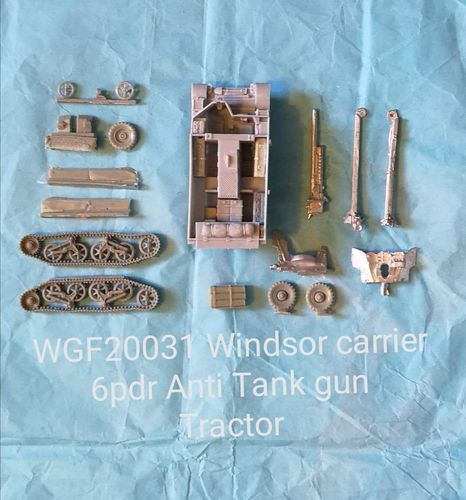 WGF20031, 1/72nd scale Carrier Windsor MkI Later Hull, 6 pdr Anti Tank Gun tractor