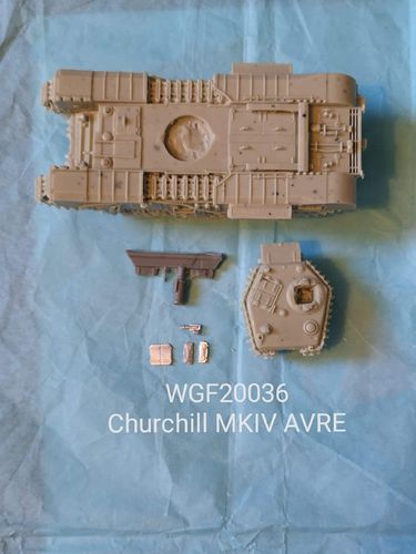 WGF20036, 1/72nd scale Churchill MkIV A.V.R.E. (Basic Hull)