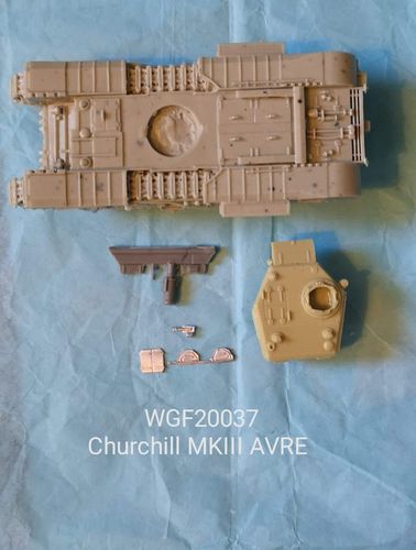 WGF20037, 1/72nd scale Churchill MkIII A.V.R.E. (Basic Hull)