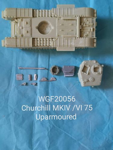 WGF20056, 1/72nd scale Churchill MkIV 75mm (uparmoured hull)