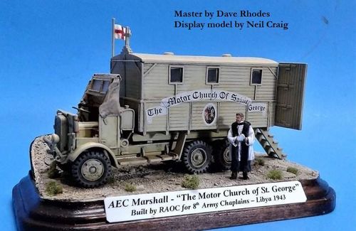 WV76063, 1/76th scale A.E.C. Marshall 6X4 Mobile Church of St. George