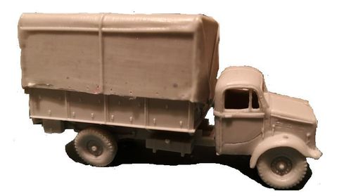 WV76067, 1/76th scale Bedford OYD (late cab) with Steel G.S. Body